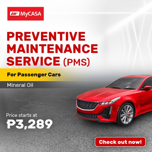 [mycasa01] PMS (Mineral Oil) -  Passenger Cars 