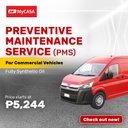 PMS (Fully Synthetic Oil) - Commercial Vehicles